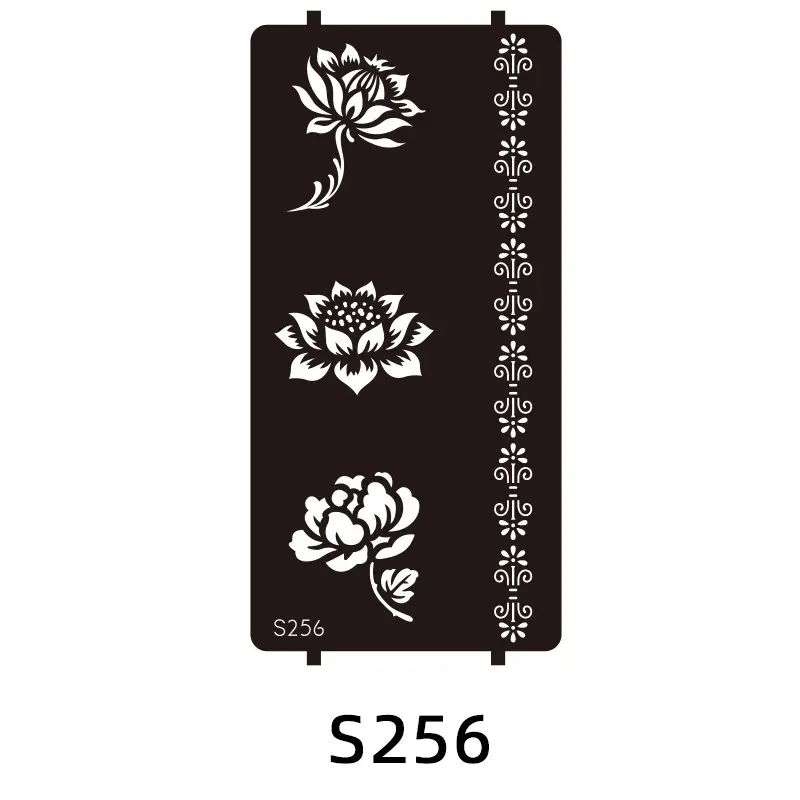 Cross Border India Henna Tattoo Template Tattoo Hand Painted Template Juice Tattoo Sticker Painted HennaTattoo