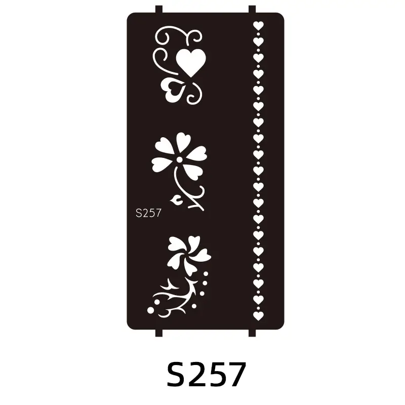 Cross Border India Henna Tattoo Template Tattoo Hand Painted Template Juice Tattoo Sticker Painted HennaTattoo