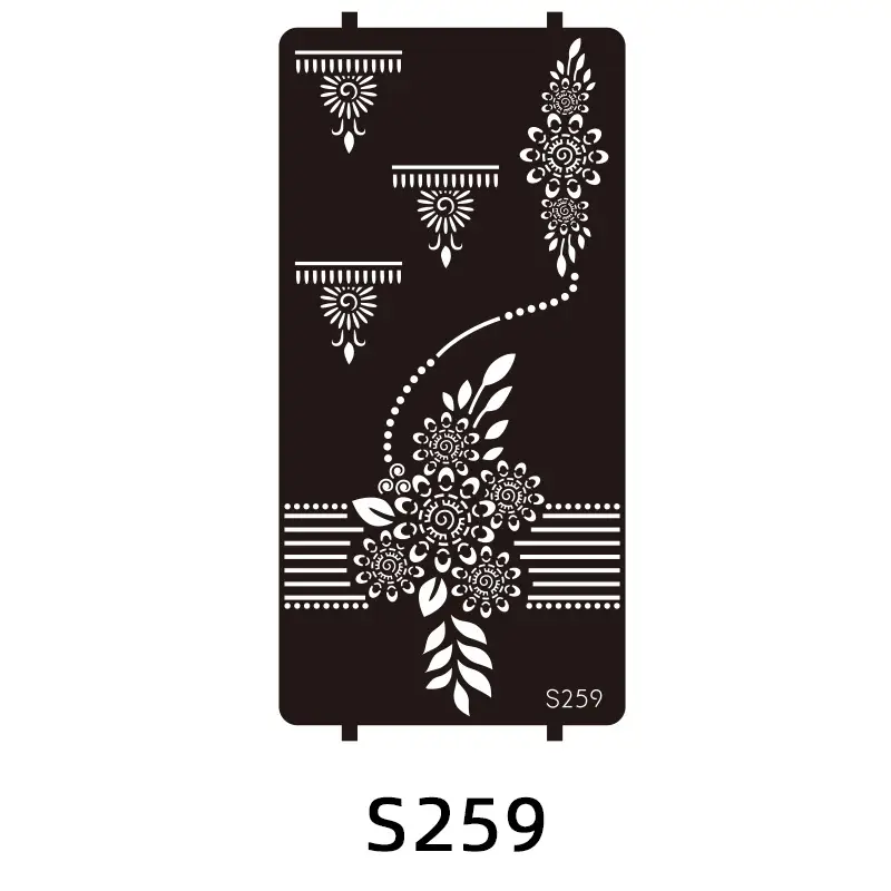 Cross Border India Henna Tattoo Template Tattoo Hand Painted Template Juice Tattoo Sticker Painted HennaTattoo