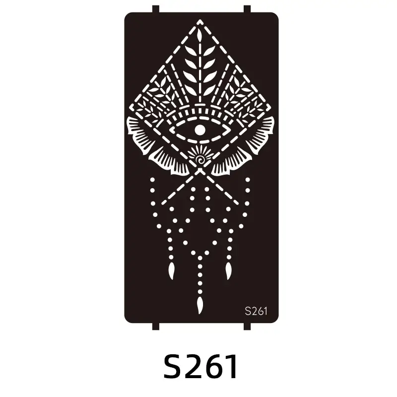 Cross Border India Henna Tattoo Template Tattoo Hand Painted Template Juice Tattoo Sticker Painted HennaTattoo