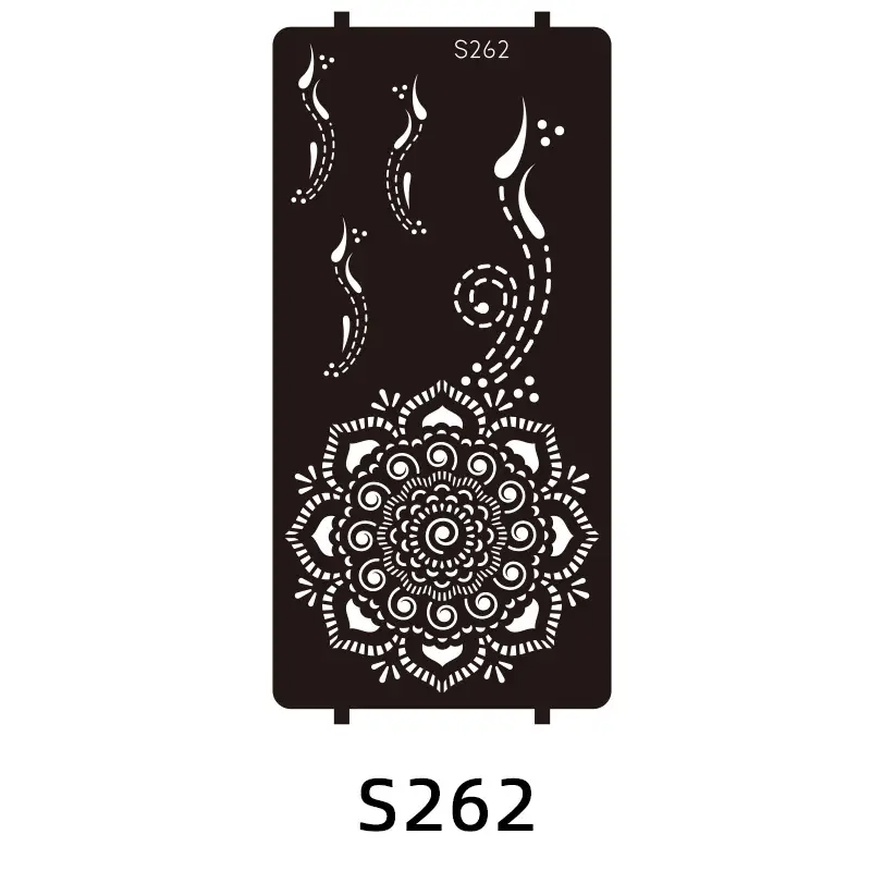 Cross Border India Henna Tattoo Template Tattoo Hand Painted Template Juice Tattoo Sticker Painted HennaTattoo
