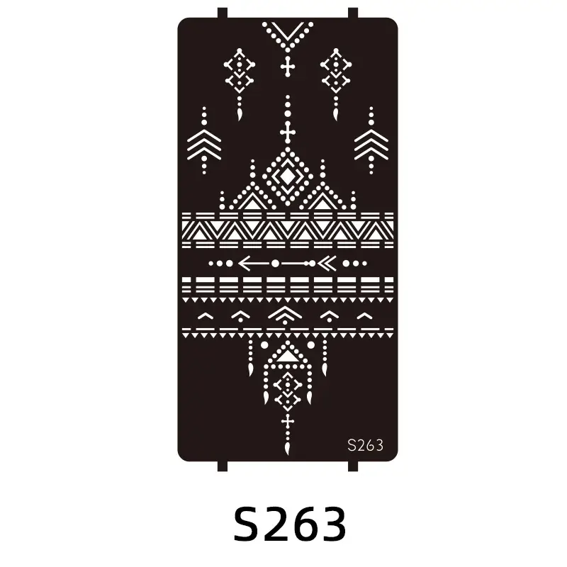 Cross Border India Henna Tattoo Template Tattoo Hand Painted Template Juice Tattoo Sticker Painted HennaTattoo