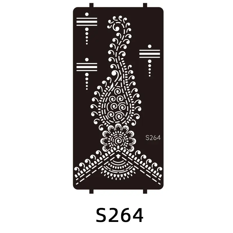 Cross Border India Henna Tattoo Template Tattoo Hand Painted Template Juice Tattoo Sticker Painted HennaTattoo