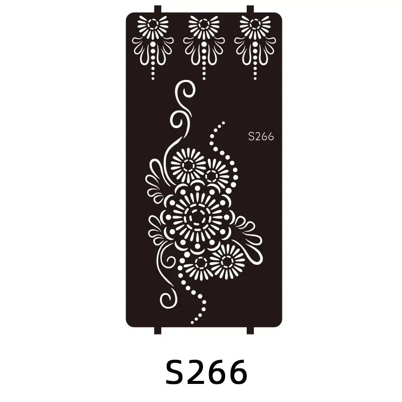 Cross Border India Henna Tattoo Template Tattoo Hand Painted Template Juice Tattoo Sticker Painted HennaTattoo