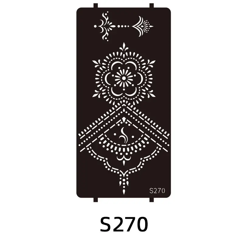 Cross Border India Henna Tattoo Template Tattoo Hand Painted Template Juice Tattoo Sticker Painted HennaTattoo