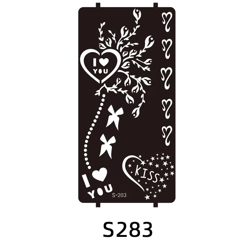 Cross Border India Henna Tattoo Template Tattoo Hand Painted Template Juice Tattoo Sticker Painted HennaTattoo