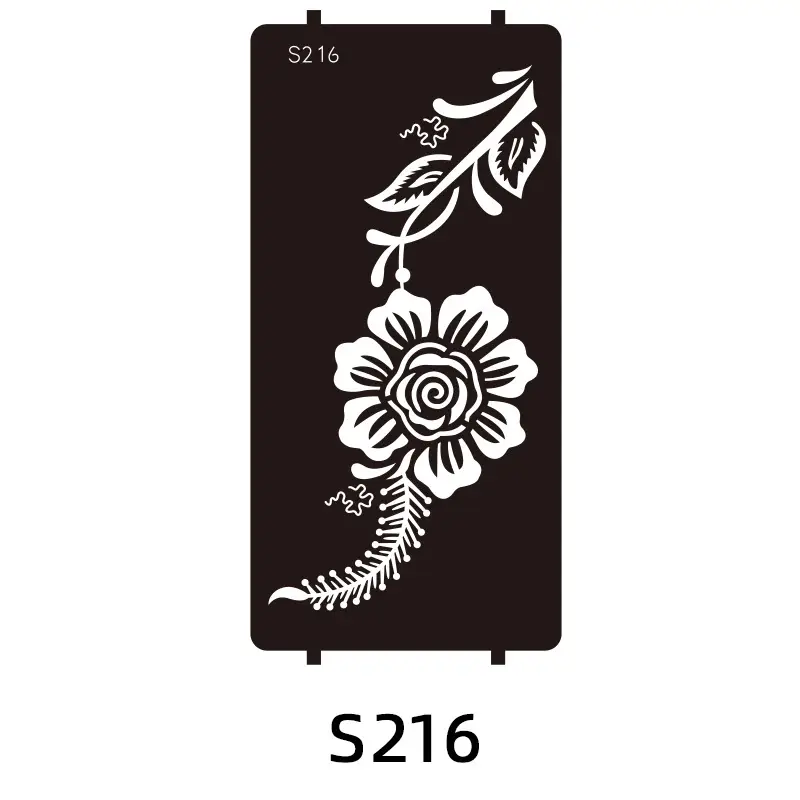 Cross Border India Henna Tattoo Template Tattoo Hand Painted Template Juice Tattoo Sticker Painted HennaTattoo