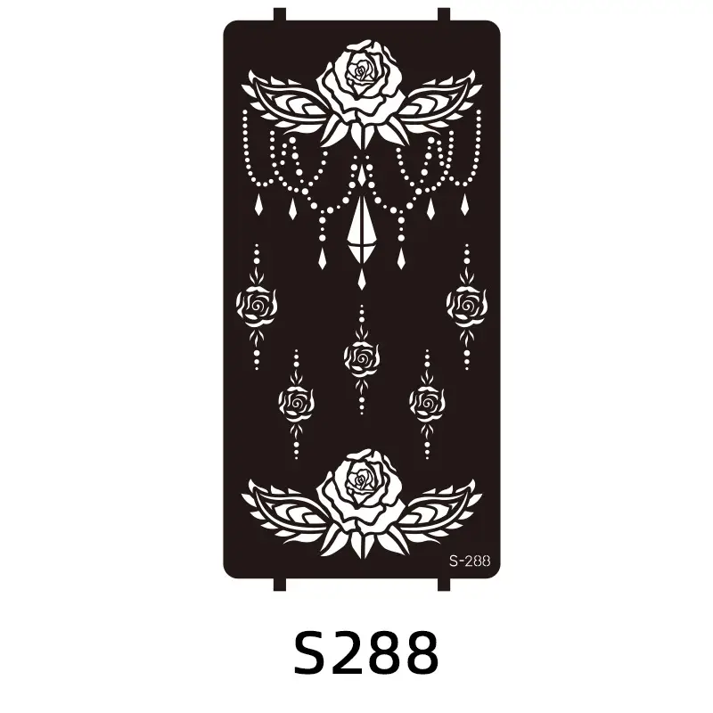 Cross Border India Henna Tattoo Template Tattoo Hand Painted Template Juice Tattoo Sticker Painted HennaTattoo
