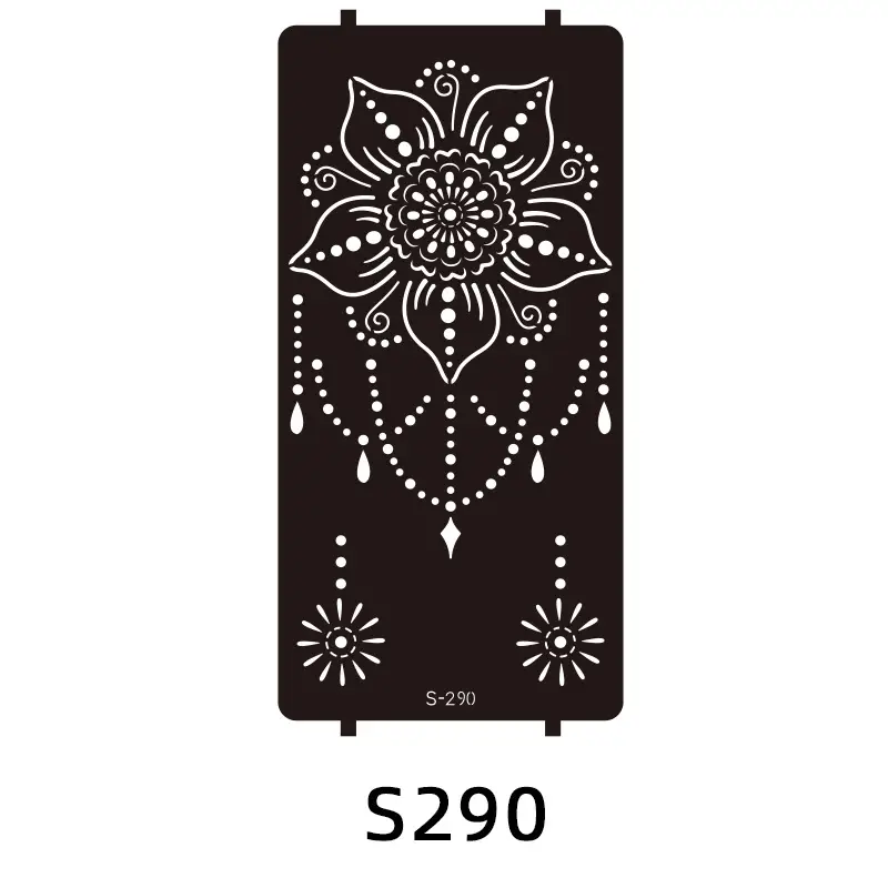 Cross Border India Henna Tattoo Template Tattoo Hand Painted Template Juice Tattoo Sticker Painted HennaTattoo