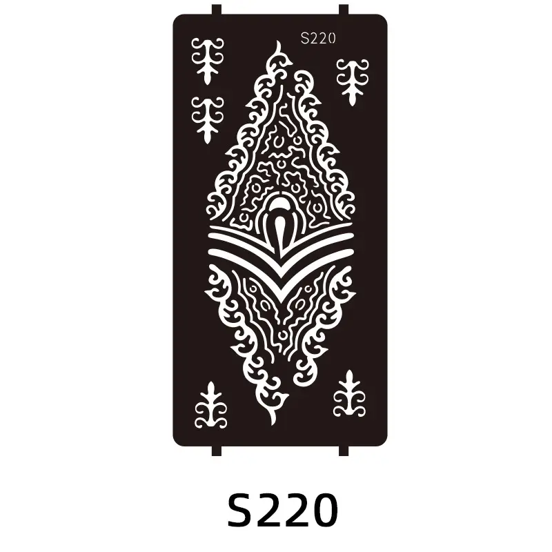 Cross Border India Henna Tattoo Template Tattoo Hand Painted Template Juice Tattoo Sticker Painted HennaTattoo