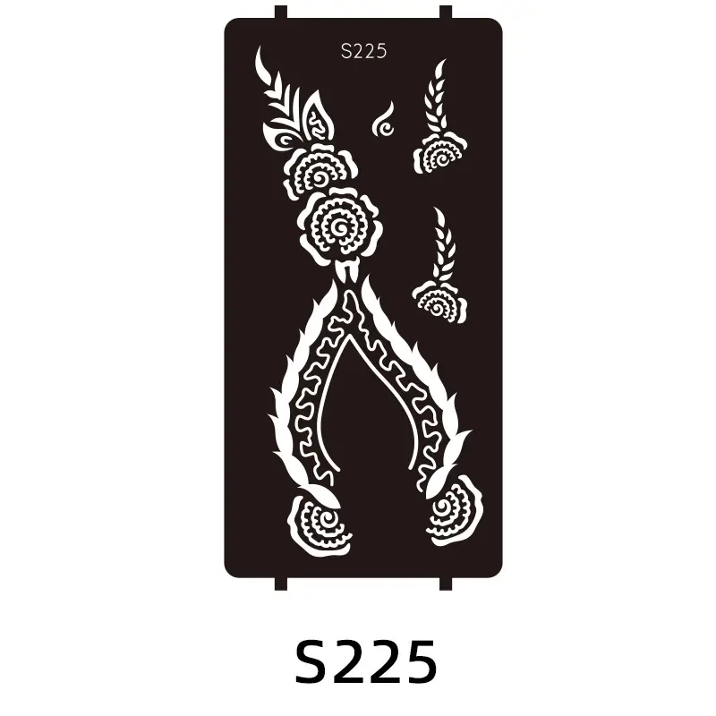 Cross Border India Henna Tattoo Template Tattoo Hand Painted Template Juice Tattoo Sticker Painted HennaTattoo