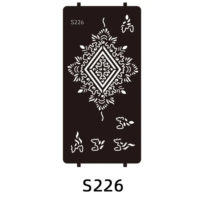 Cross Border India Henna Tattoo Template Tattoo Hand Painted Template Juice Tattoo Sticker Painted HennaTattoo