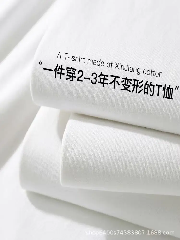 Pure Cotton Short-Sleeved T-Shirt for Women Summer New Round Neck Top for Women Fashionable Age-Reducing Loose Casual Korean Style Women's Clothing Trend — feature 4