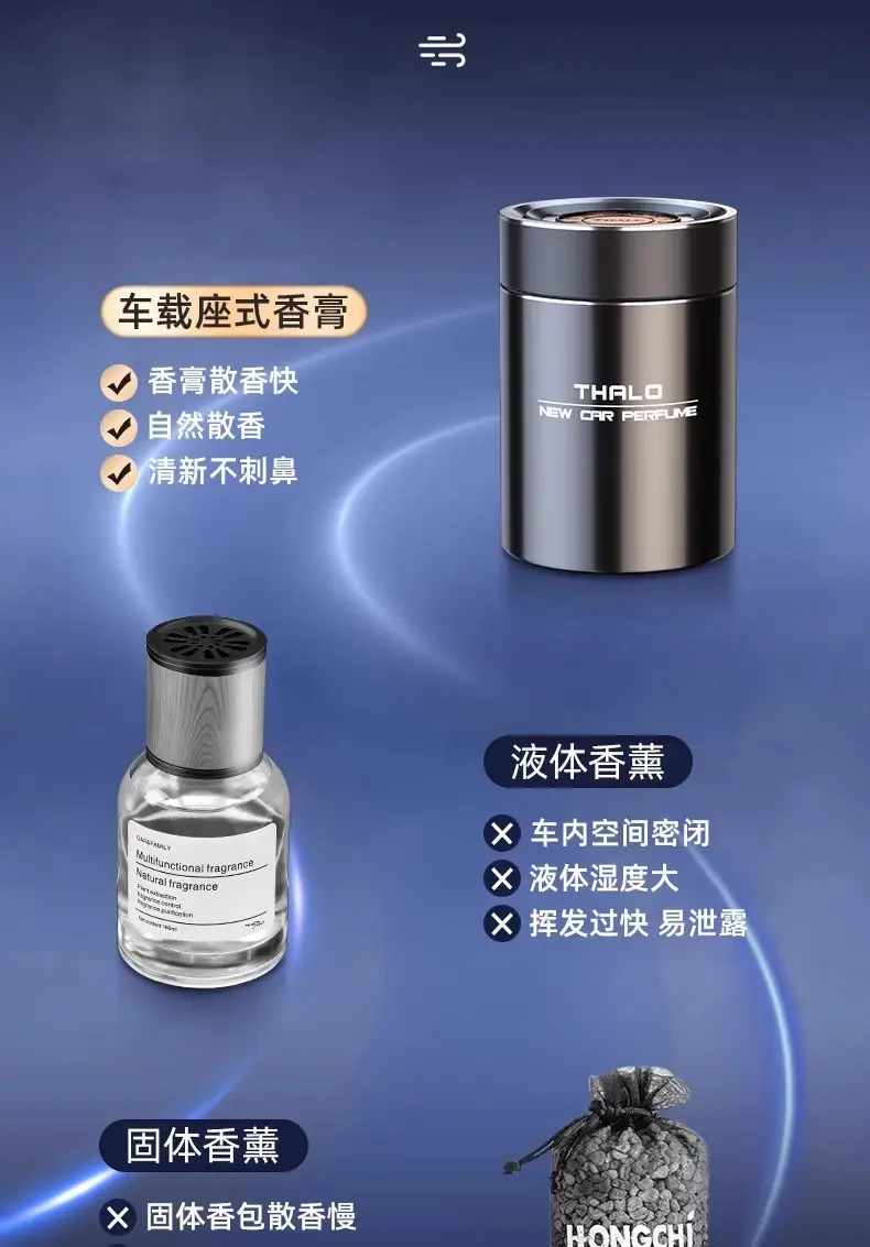 Osmanthus Car Aromatherapy Deodorizing Men's Special Solid Balm Car High-End Car Long-Lasting Perfume — feature 9