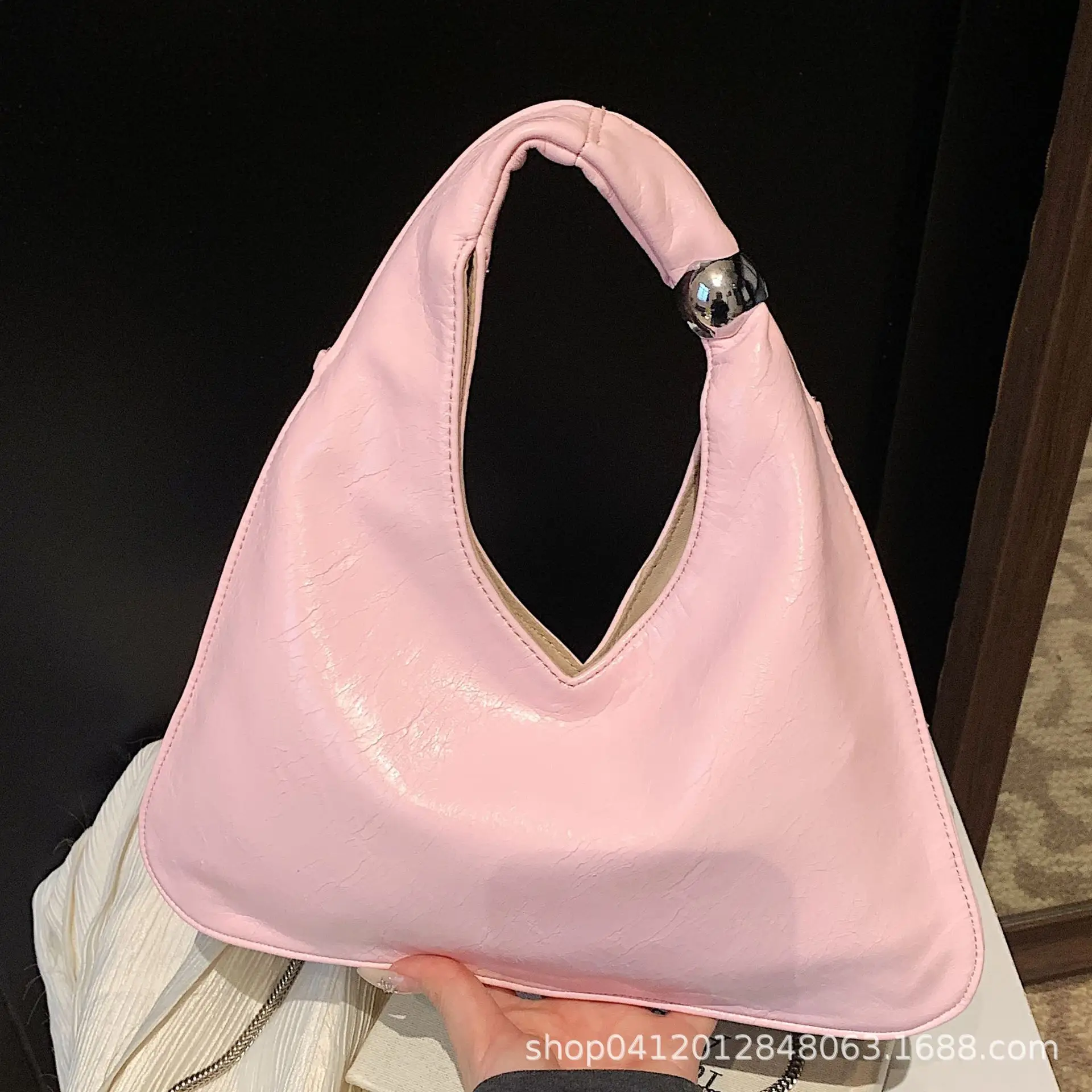 Black One-shoulder Handbag for Women 2025 - Image 7