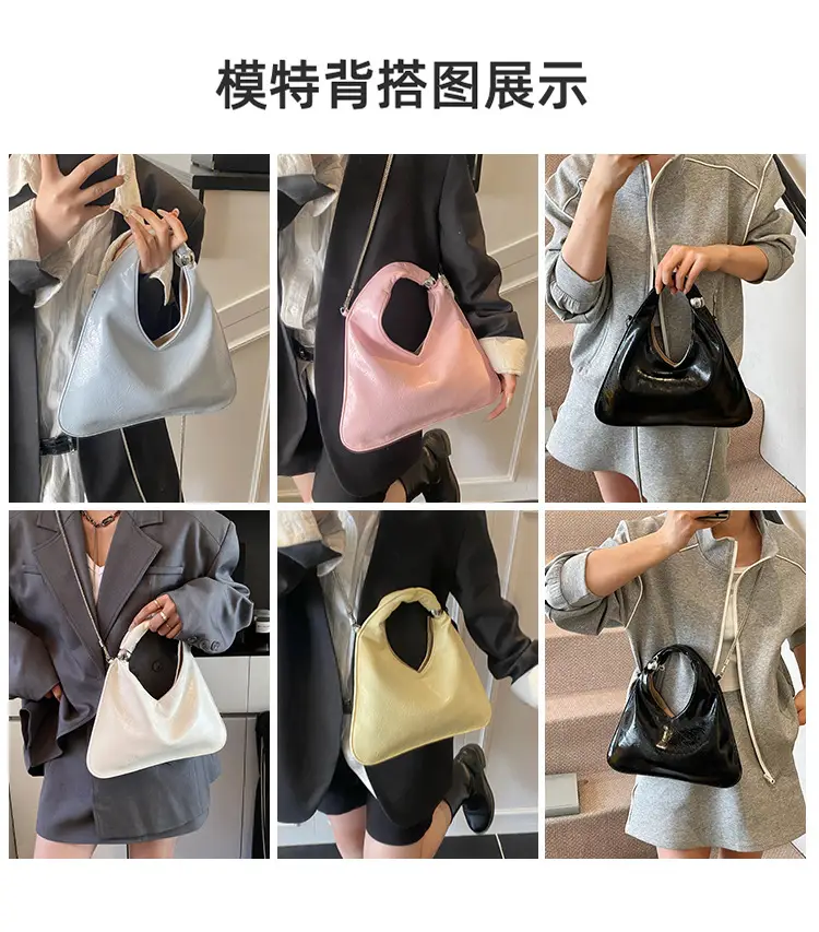 Black One-shoulder Handbag for Women 2025 — feature 3