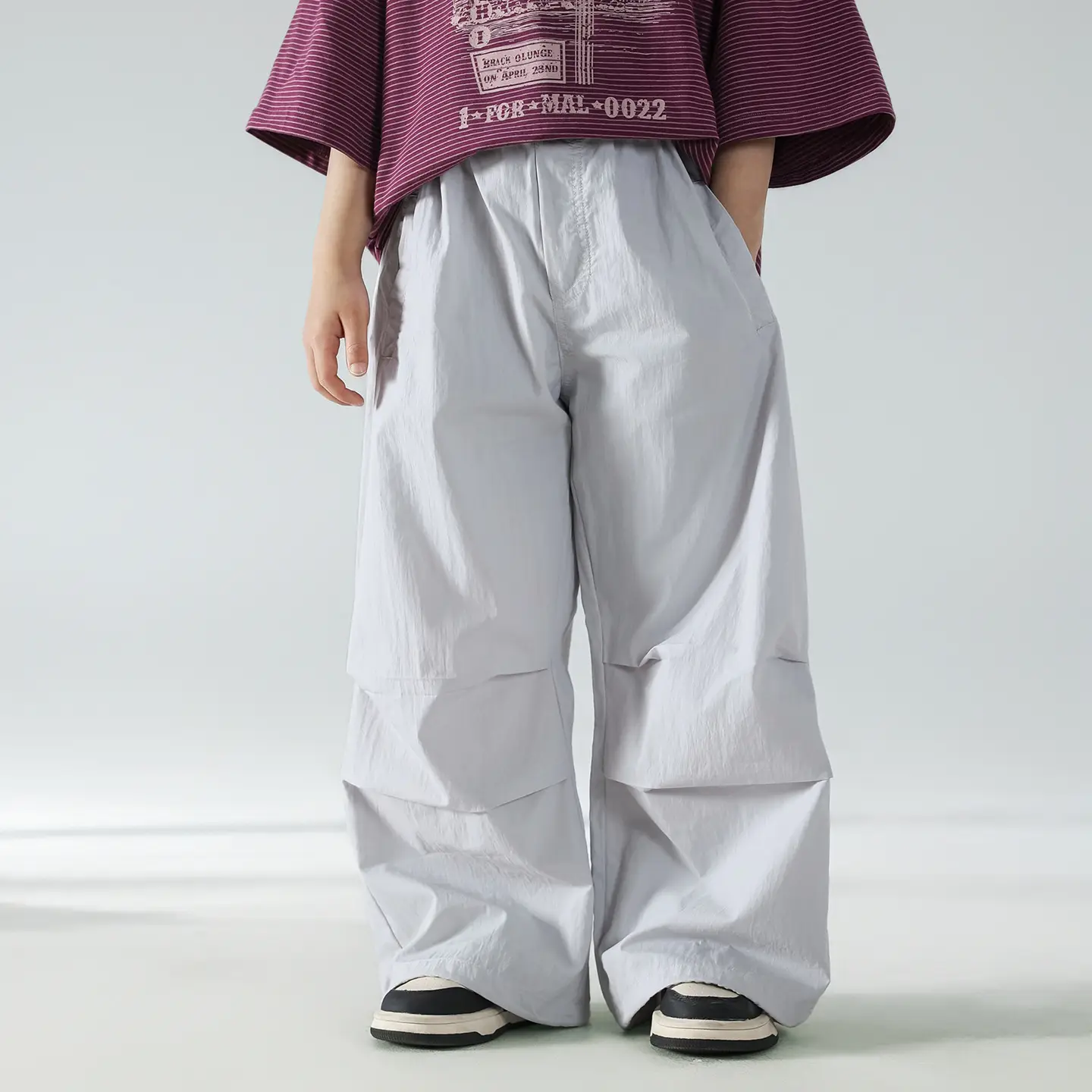 Boys Korean Style Summer T-Shirt Trousers Set - Image 2