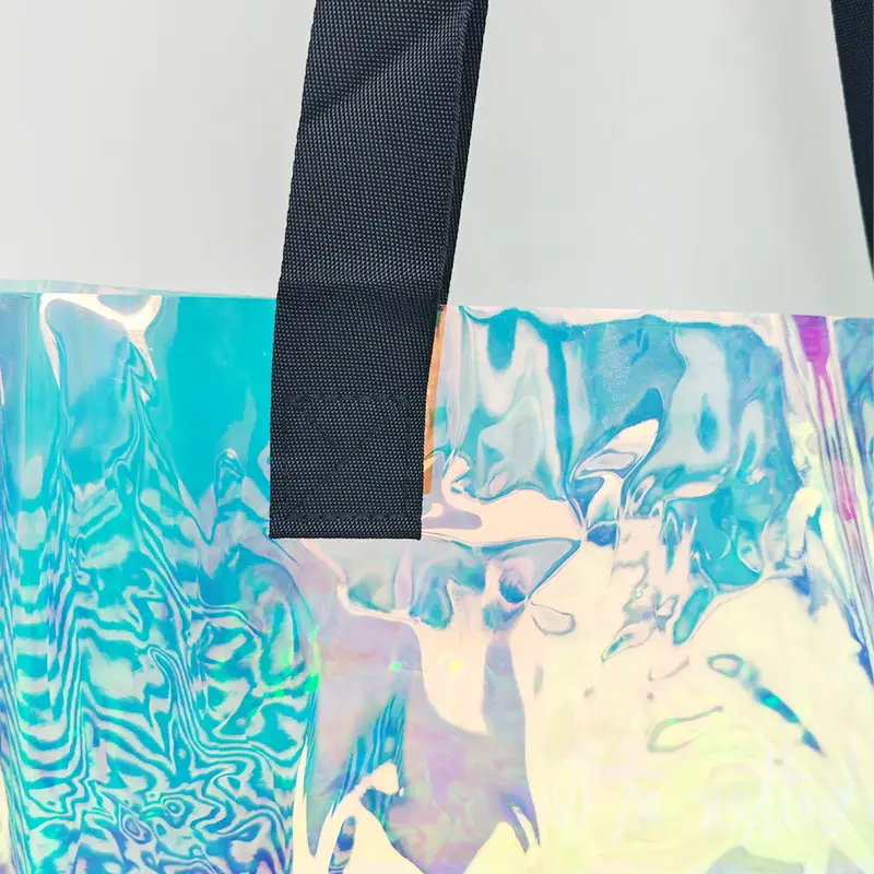 Beach Laser PVC Gift Bag Swimming Transparent Waterproof Travel Bag — feature 23
