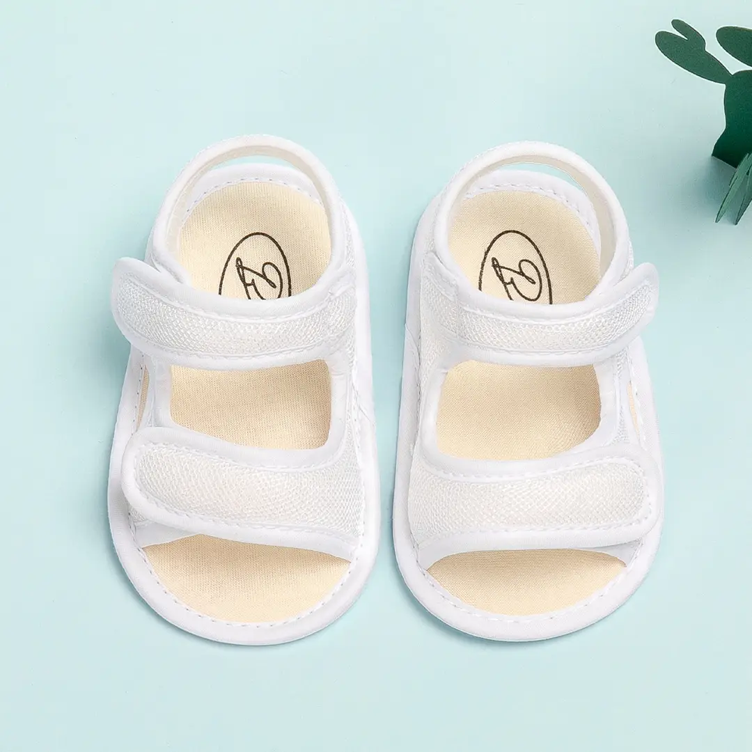 2025 New Summer Sandals Mesh Breathable Sandals Cloth Sole Toddler Shoes Baby Shoes Baby Shoes Baby Shoes - Image 4