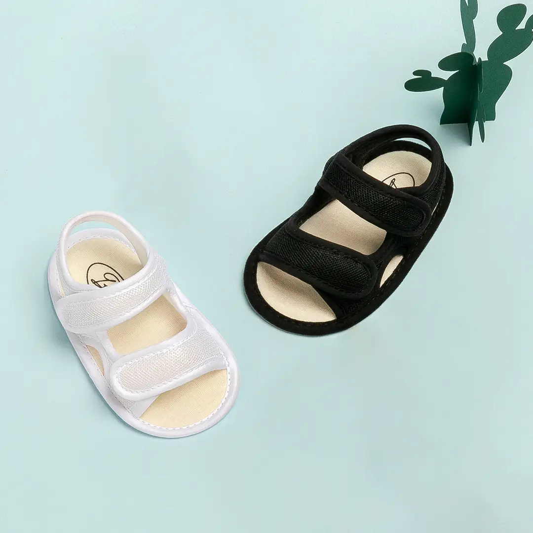 2025 New Summer Sandals Mesh Breathable Sandals Cloth Sole Toddler Shoes Baby Shoes Baby Shoes Baby Shoes — feature 4