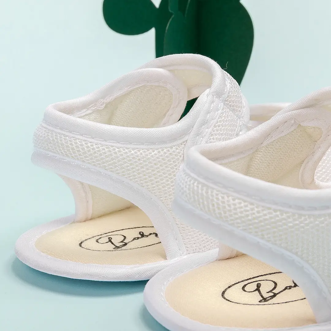2025 New Summer Sandals Mesh Breathable Sandals Cloth Sole Toddler Shoes Baby Shoes Baby Shoes Baby Shoes — feature 7