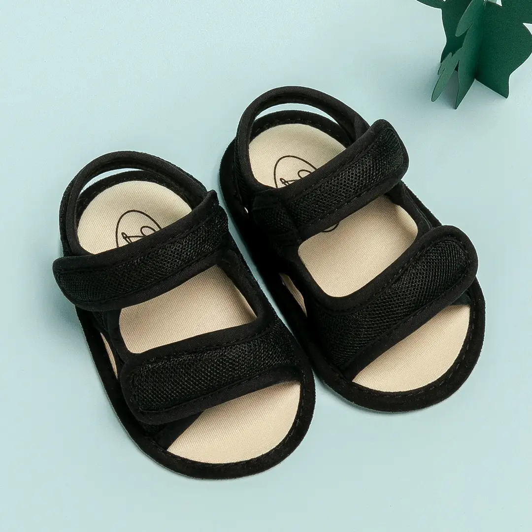 2025 New Summer Sandals Mesh Breathable Sandals Cloth Sole Toddler Shoes Baby Shoes Baby Shoes Baby Shoes — feature 9