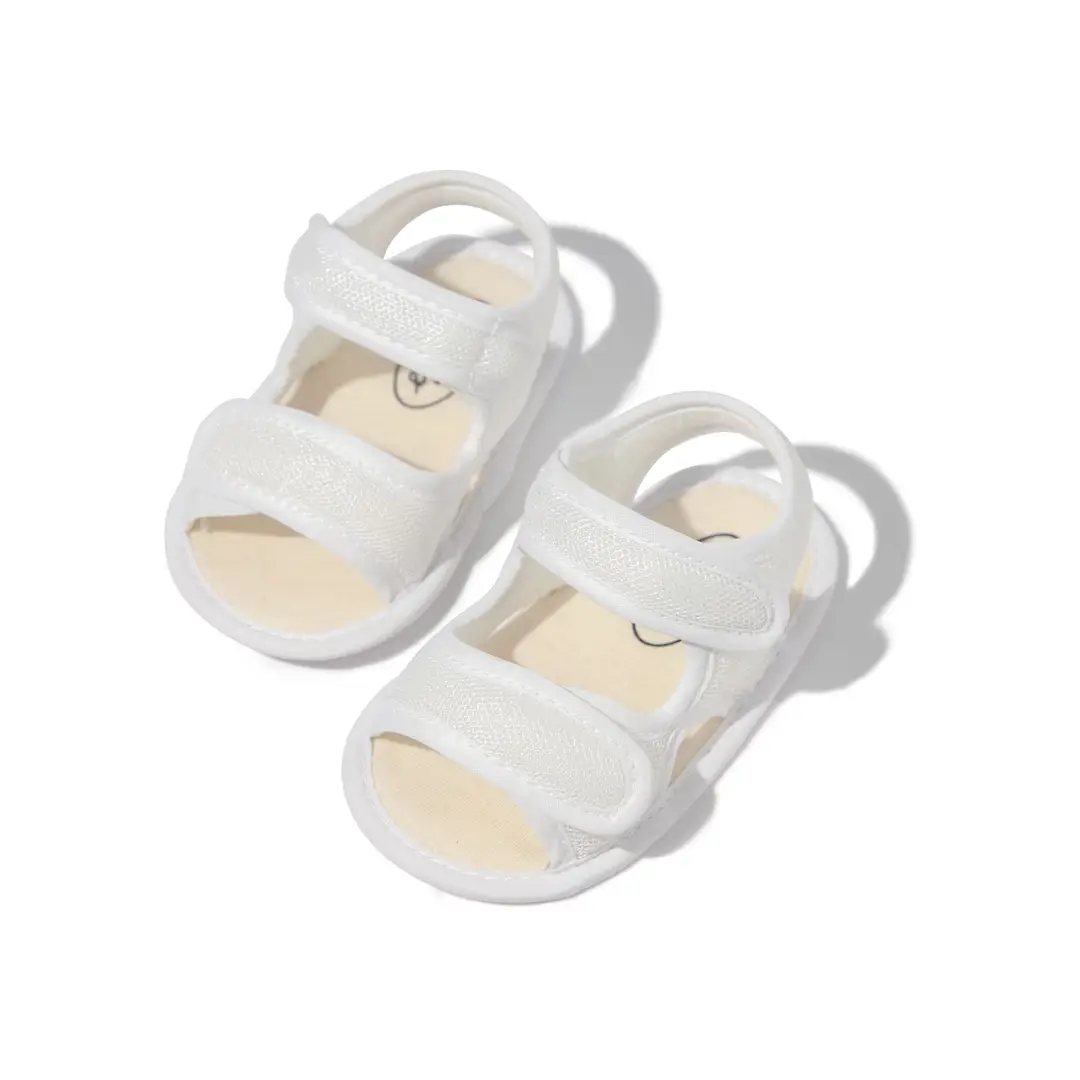 2025 New Summer Sandals Mesh Breathable Sandals Cloth Sole Toddler Shoes Baby Shoes Baby Shoes Baby Shoes