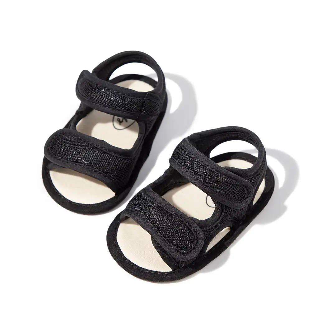 2025 New Summer Sandals Mesh Breathable Sandals Cloth Sole Toddler Shoes Baby Shoes Baby Shoes Baby Shoes - Image 2