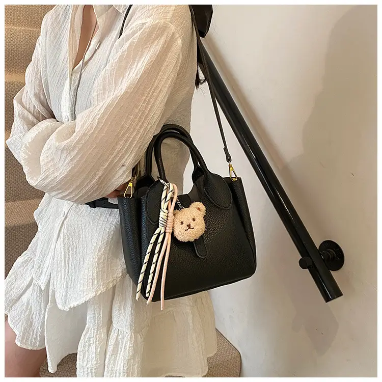 Pink Korean Style Handheld Shoulder Bag for Women — feature 12