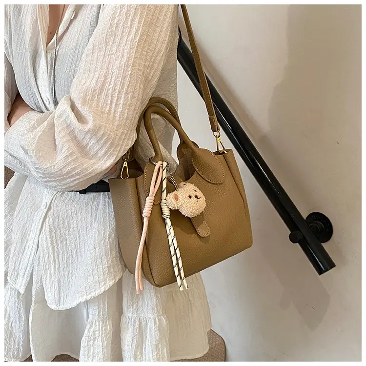 Pink Korean Style Handheld Shoulder Bag for Women — feature 16