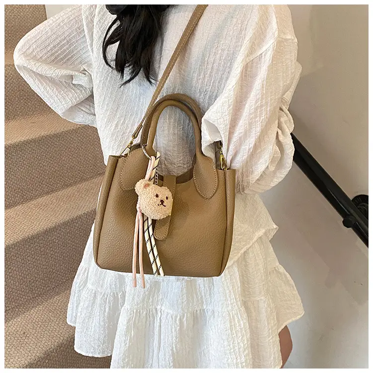 Pink Korean Style Handheld Shoulder Bag for Women — feature 17