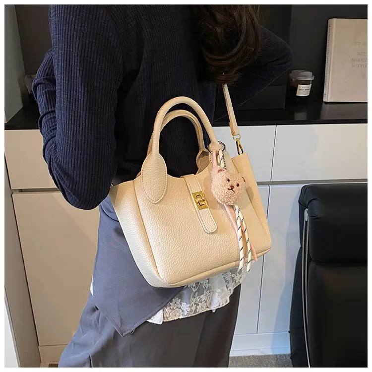 Pink Korean Style Handheld Shoulder Bag for Women — feature 20