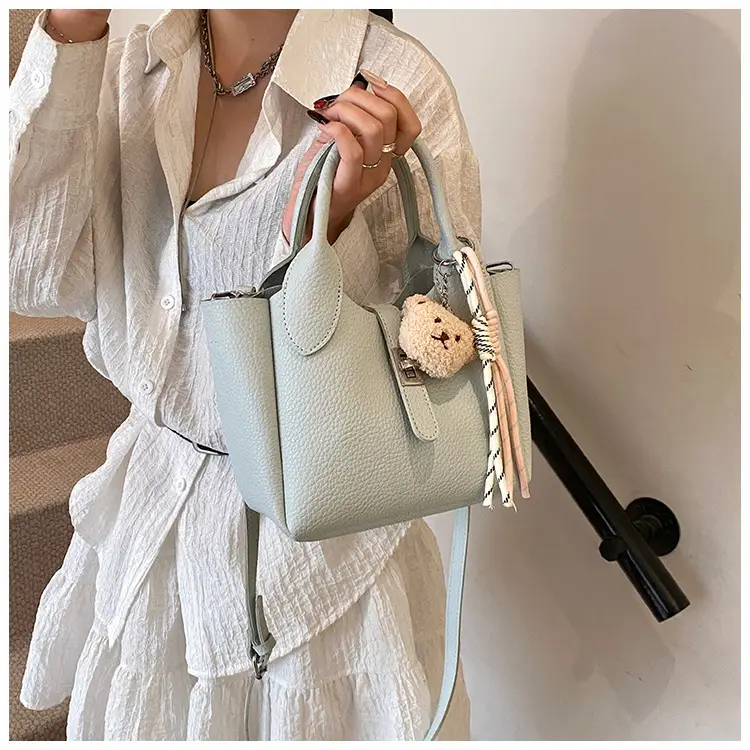 Pink Korean Style Handheld Shoulder Bag for Women — feature 21