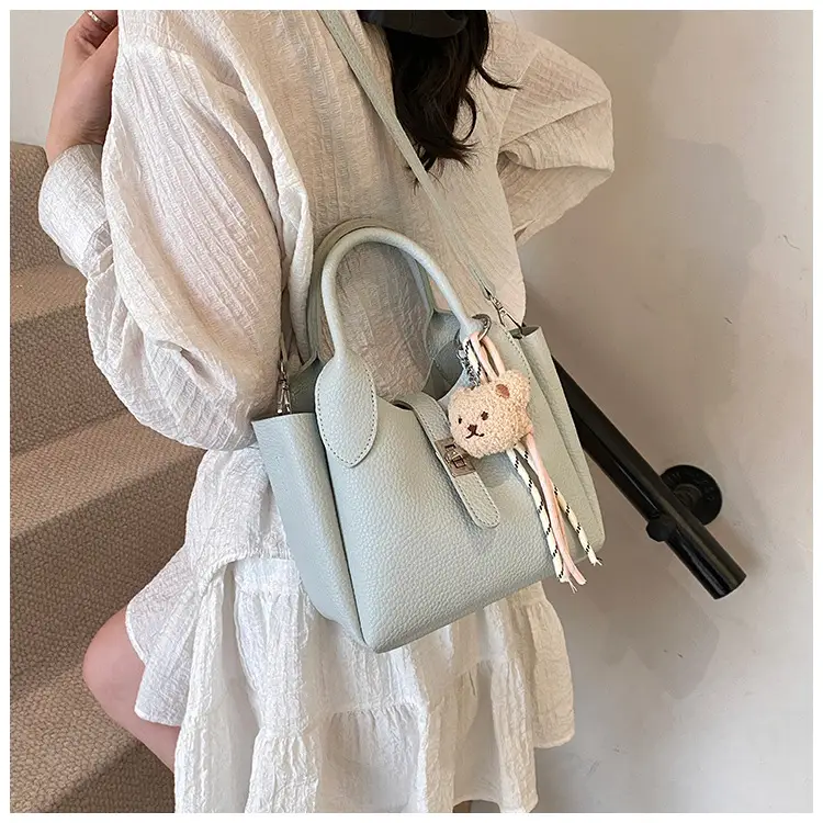 Pink Korean Style Handheld Shoulder Bag for Women — feature 22
