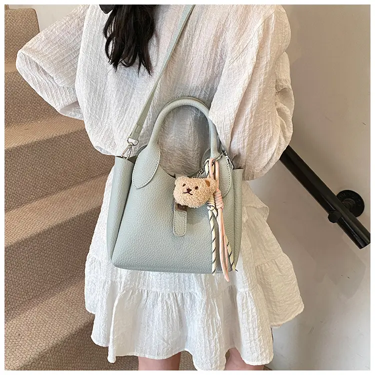 Pink Korean Style Handheld Shoulder Bag for Women — feature 23