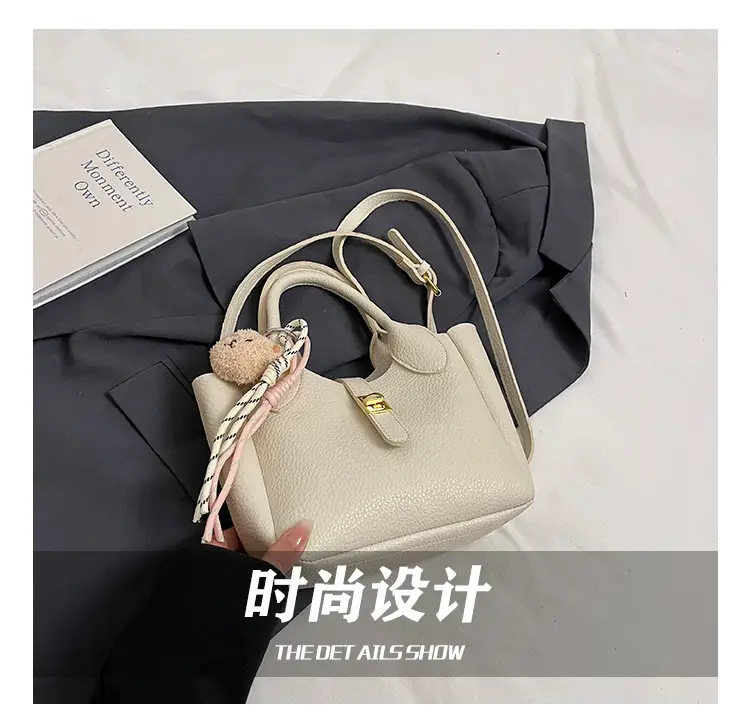 Pink Korean Style Handheld Shoulder Bag for Women — feature 3