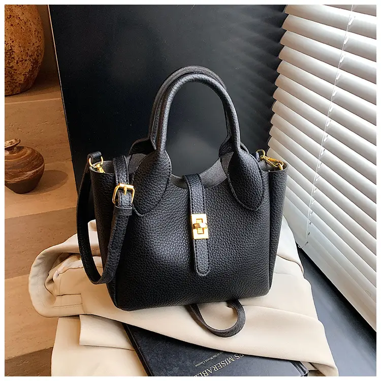 Pink Korean Style Handheld Shoulder Bag for Women — feature 34