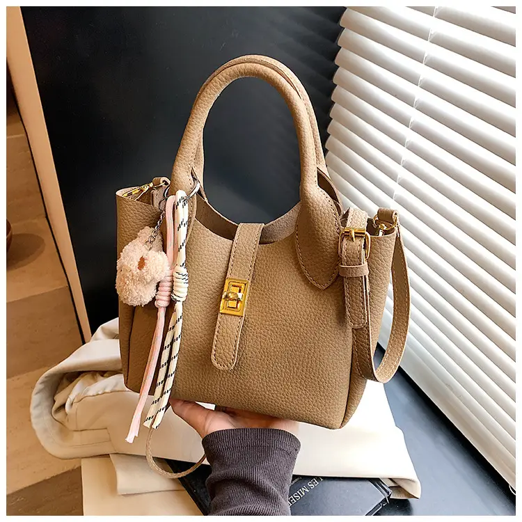 Pink Korean Style Handheld Shoulder Bag for Women — feature 36