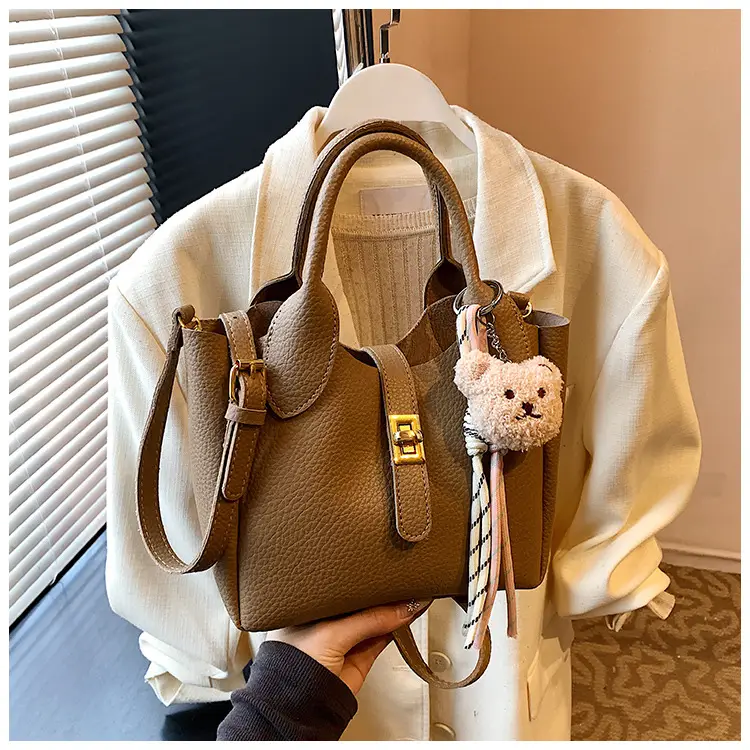 Pink Korean Style Handheld Shoulder Bag for Women — feature 37