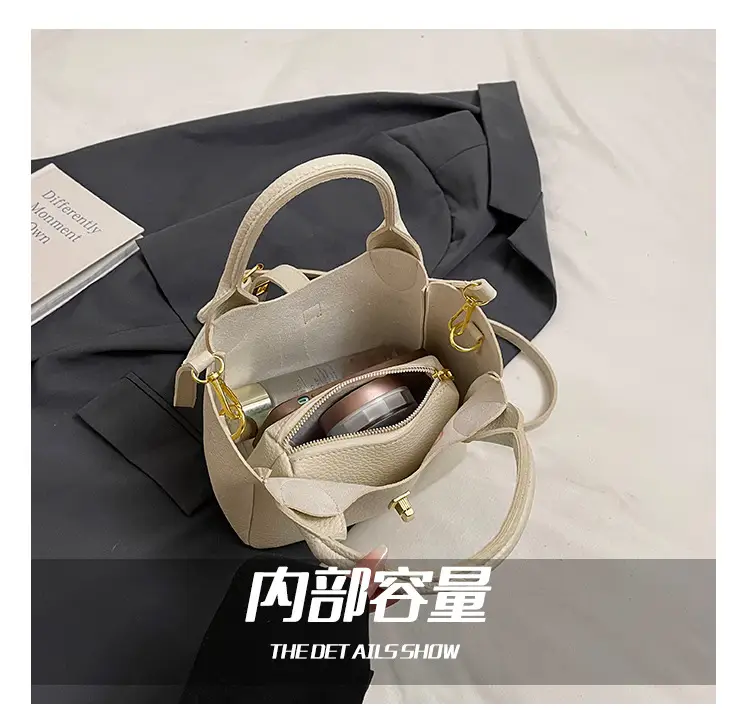 Pink Korean Style Handheld Shoulder Bag for Women — feature 7