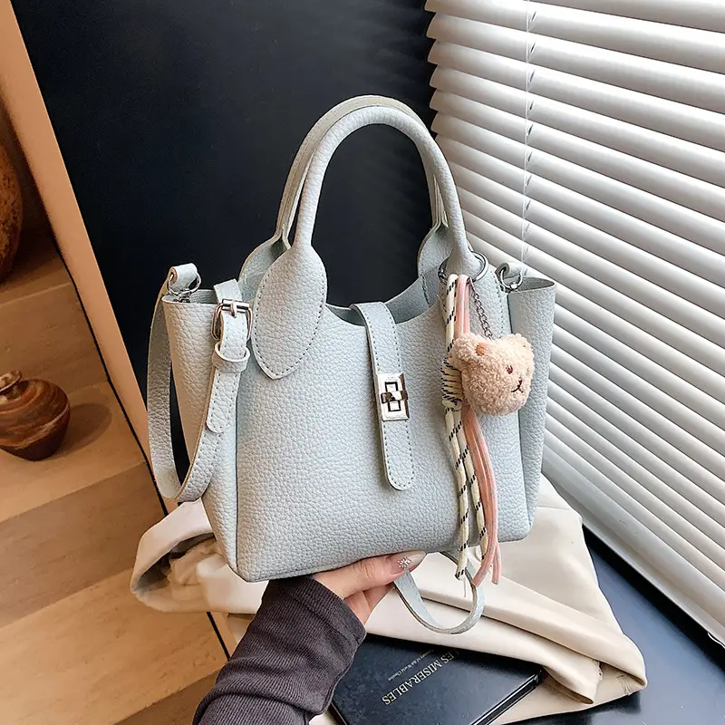 Pink Korean Style Handheld Shoulder Bag for Women - Image 4