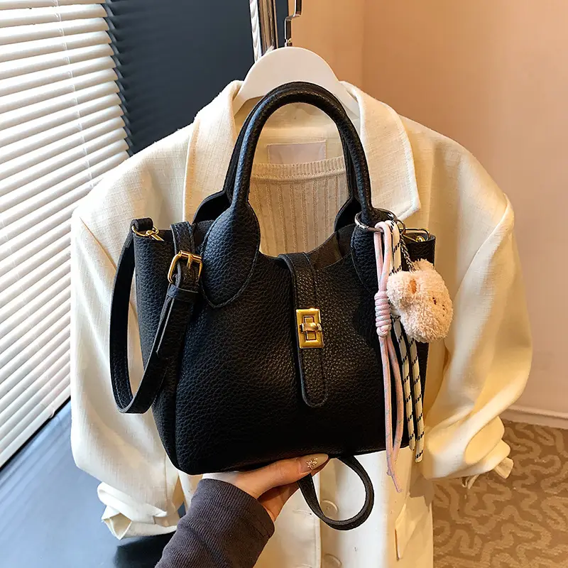 Pink Korean Style Handheld Shoulder Bag for Women - Image 5