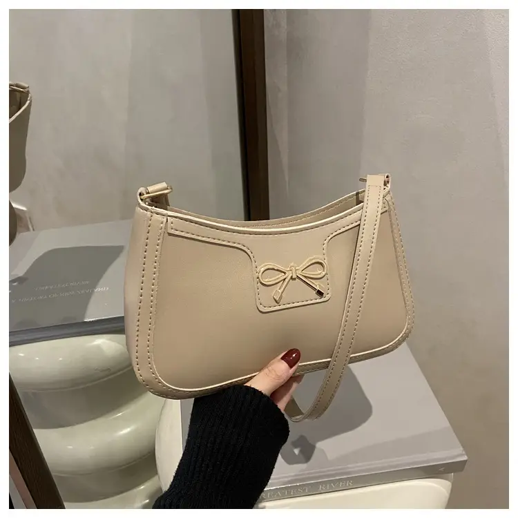 White French Style Bow Shoulder Bag for Women — feature 19