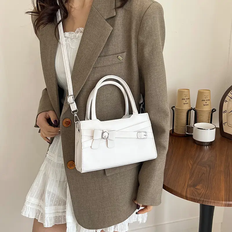 Pink Crossbody Bag for Women 2025 Trendy Textured Small - Image 6
