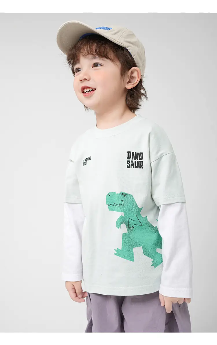 Boys Cotton Cartoon T-Shirts Set of 3 — feature 12