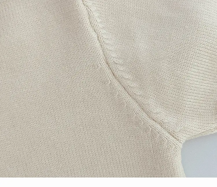 Baby Tie Western Knit T-Shirt Cream 2025 — feature 20