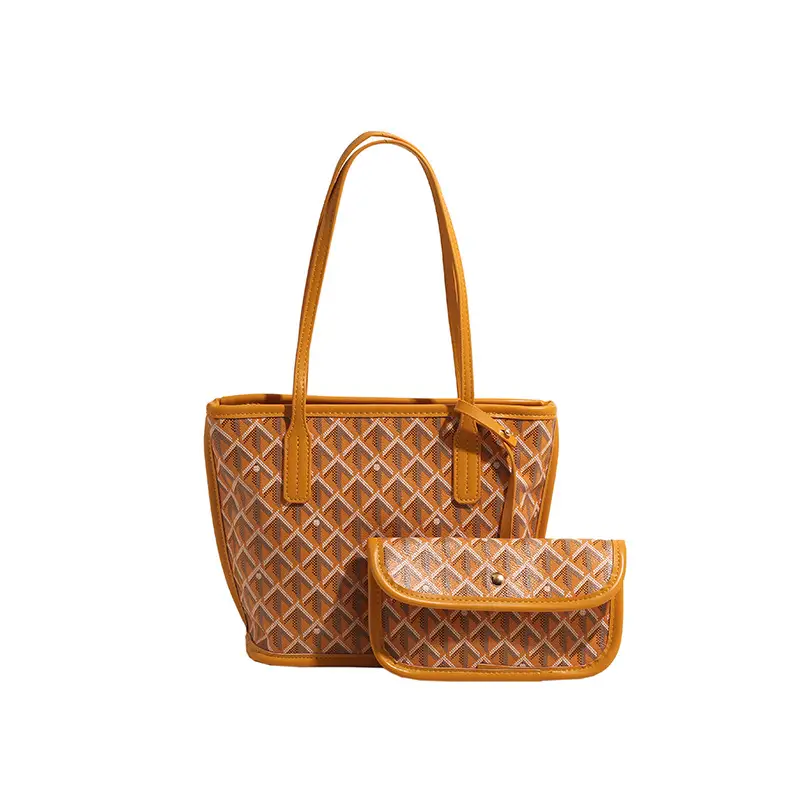 Trendy Black Quilted Women's Multi-Piece Handbag Set - Image 2