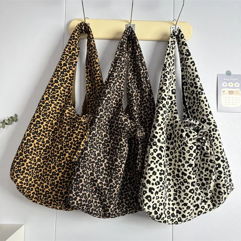 Leopard Print Shoulder Bag Large Capacity Fashion Tote — feature 22