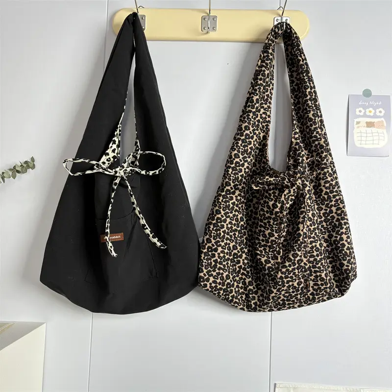 Leopard Print Shoulder Bag Large Capacity Fashion Tote — feature 33