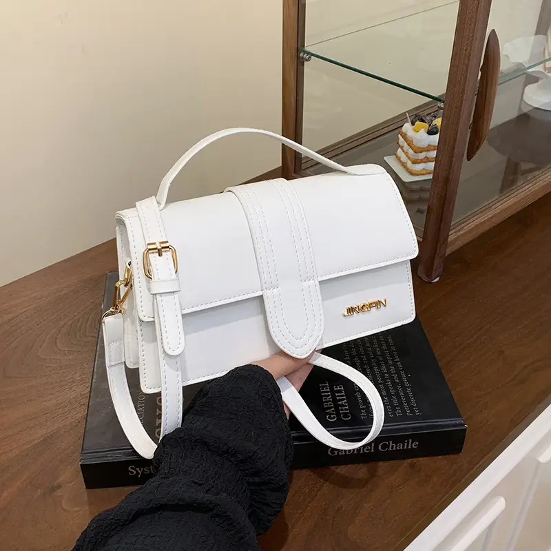 2025 Spring Stylish Crossbody Bag for Women Solid Color - Image 5